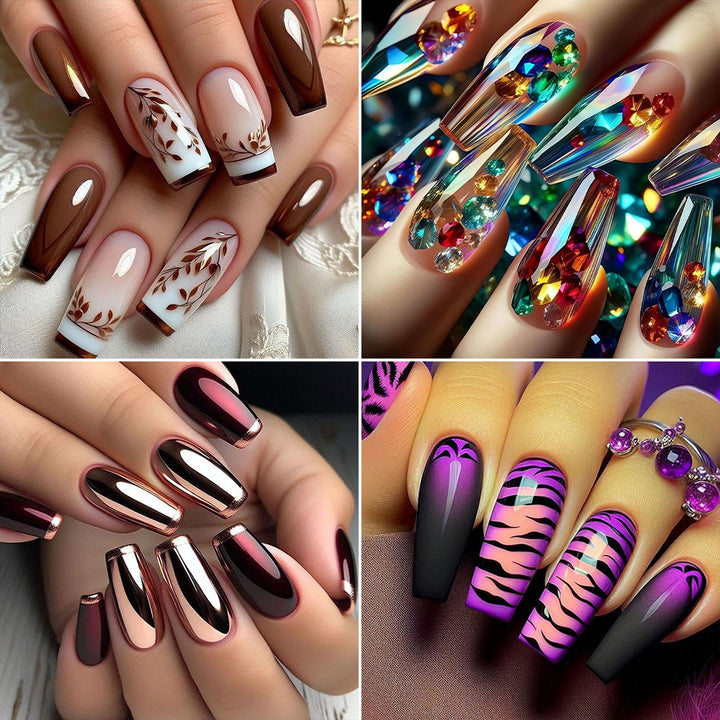Elegant Artificial Nail Decoration Kalsten