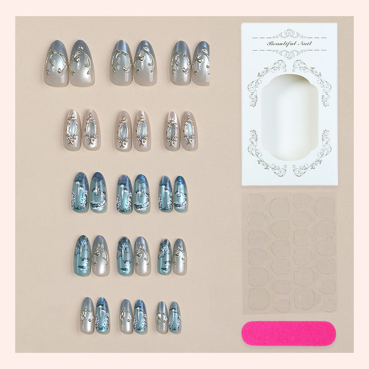 Glamorous Decorative Press-On Nail Set Kalsten