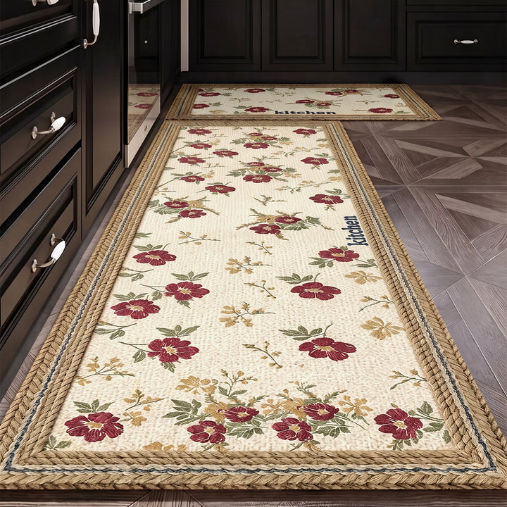 Textured Kitchen Area Comfort Runner Mat Kalsten