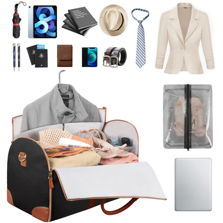 Elegant travel bag with versatile storage system Kalsten