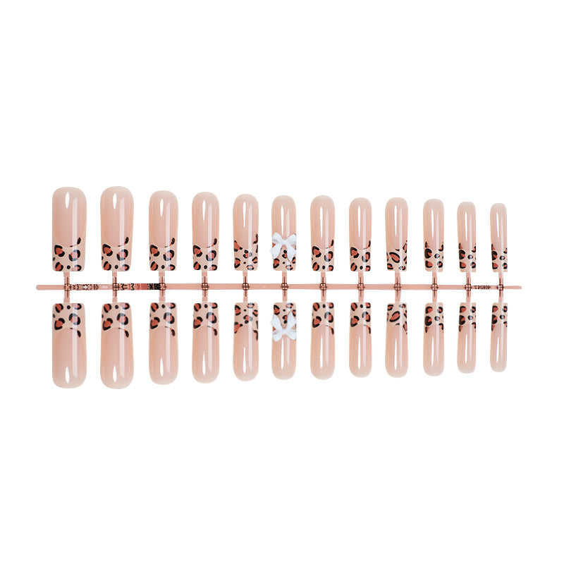Artistic Leopard Print Press-On Nails kalsten