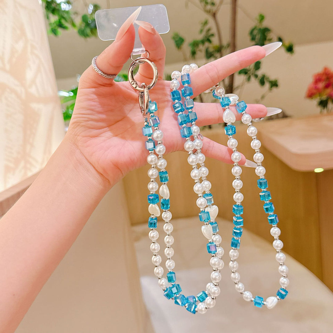 Pearl and Gemstone Eyewear Lanyard Kalsten