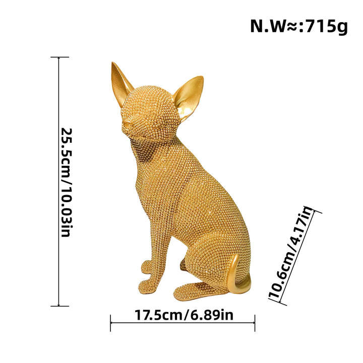Decorative French Bulldog Sculpture Kalsten