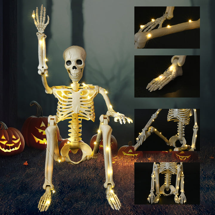 Decorative Light-Up Skeleton Set Kalsten