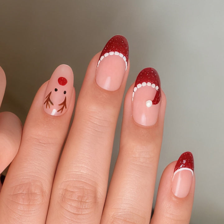 Creative Holiday-Themed Nail Art Set Kalsten