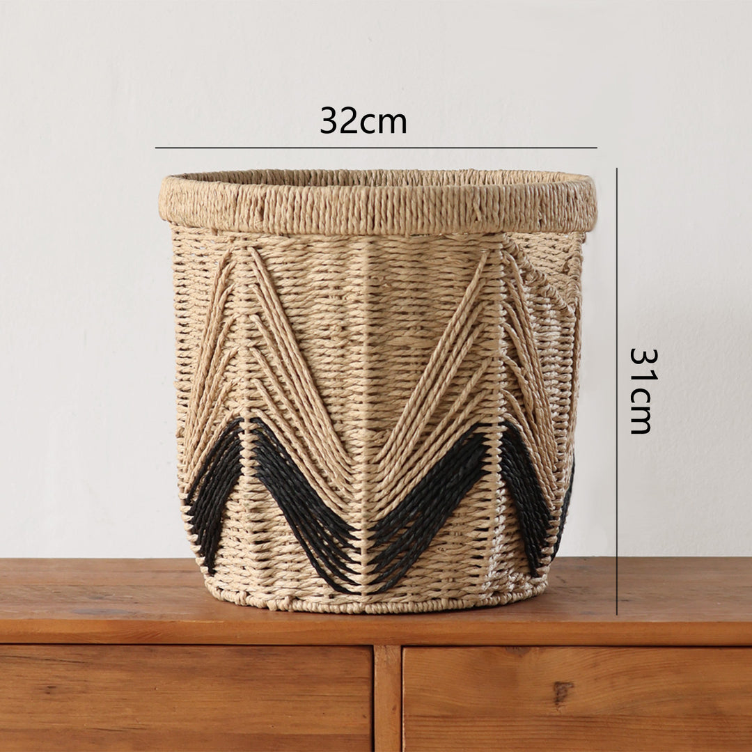 Handbag made of braided natural material Kalsten
