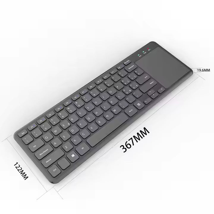 Ultra-Slim Wireless Keyboard with Touchpad Kalsten