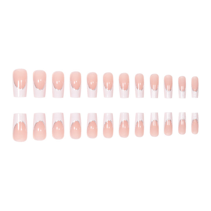 Elegant High-Gloss Press-On Nails Kalsten