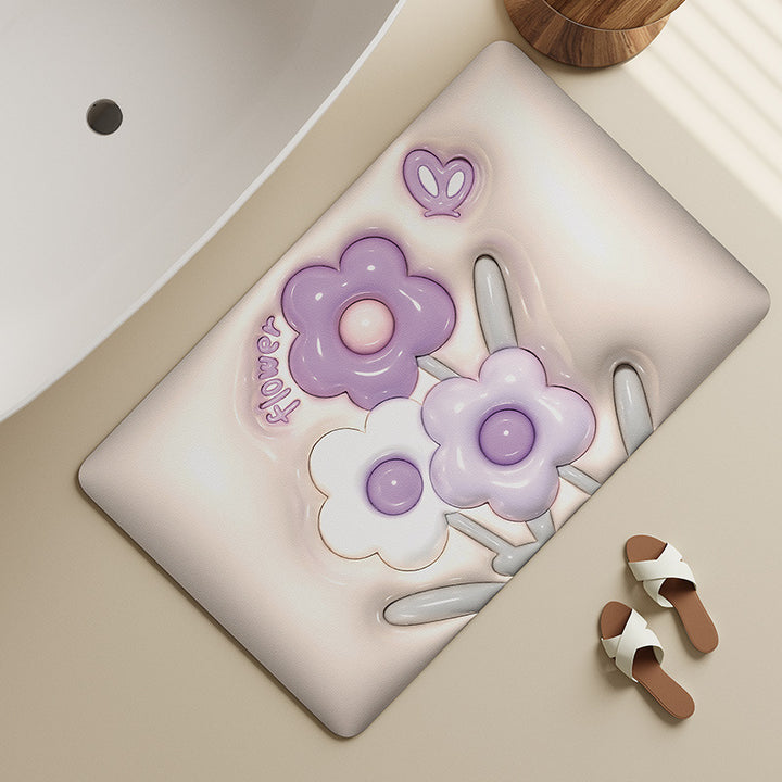 Bathroom Floor Mat Kalsten