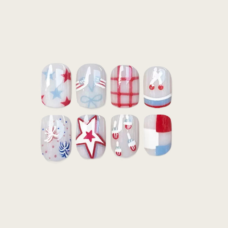 Creative nail art with summer motifs Kalsten