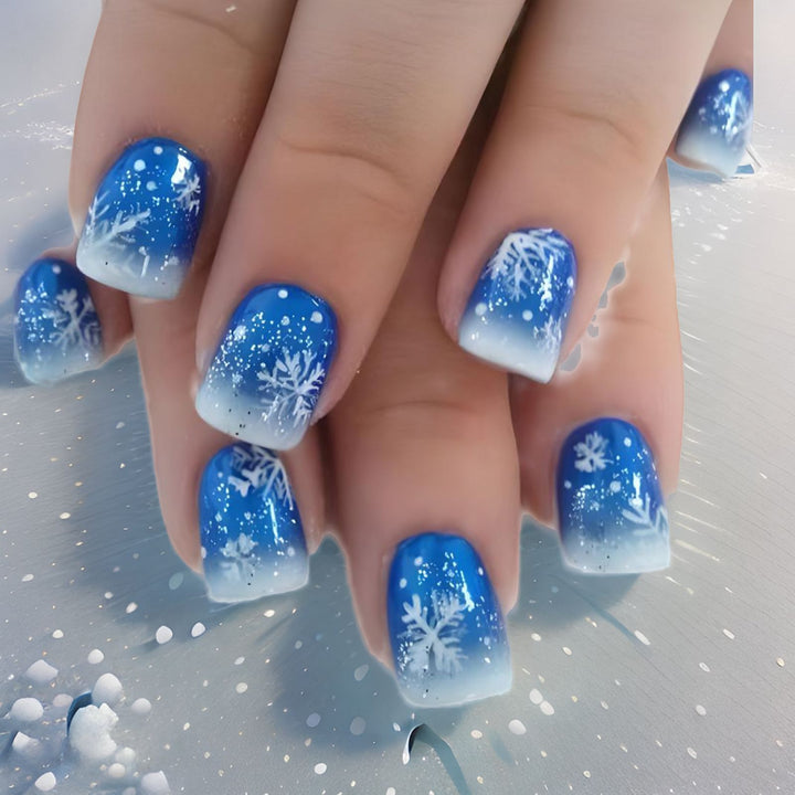 Winter Wonderland Nail Art Kalsten