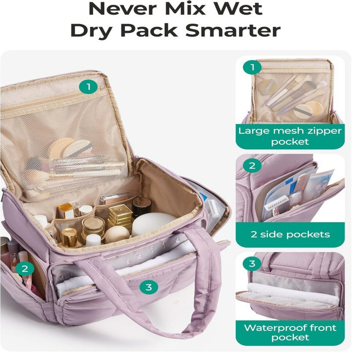 Insulated Multi-Pocket Lunch Tote Kalsten