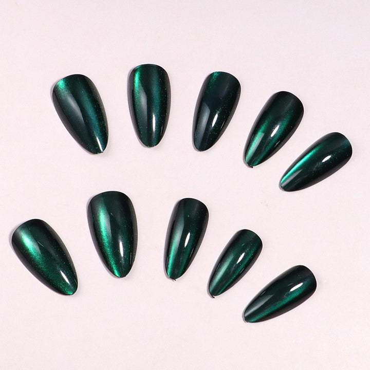 High-Gloss Stiletto Press-On Nail Set with Elegant Finish Kalsten