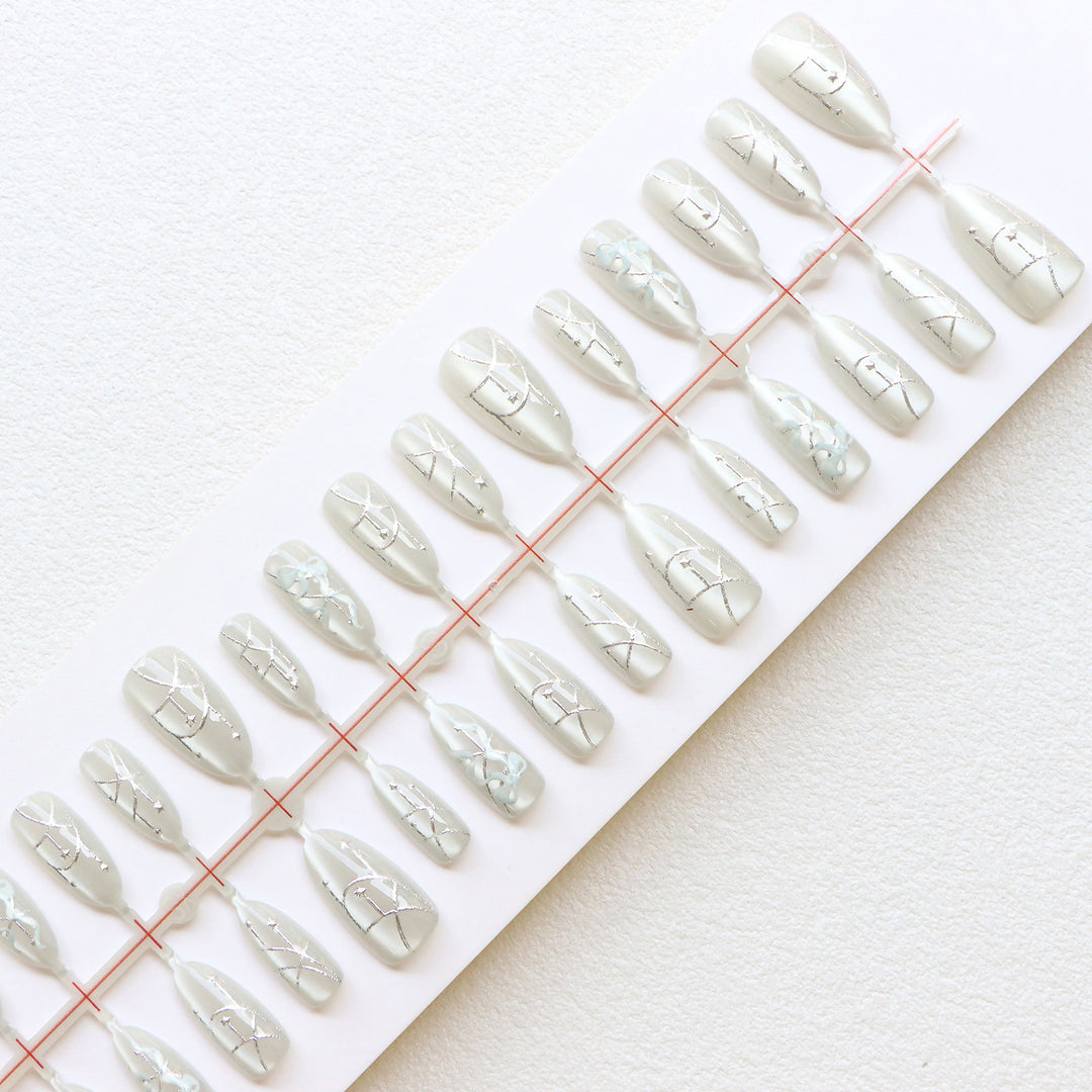 Elegant Press-On Nail Art Collection Kalsten
