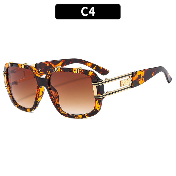 Elegant Tortoiseshell Square Frame Sunglasses
