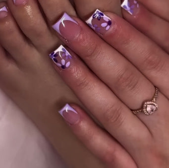 Floral Pattern Nail Art Set Kalsten