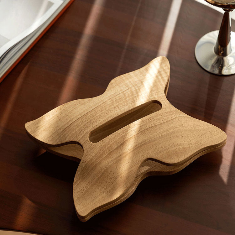 Artistic Wooden Tissue Box Holder