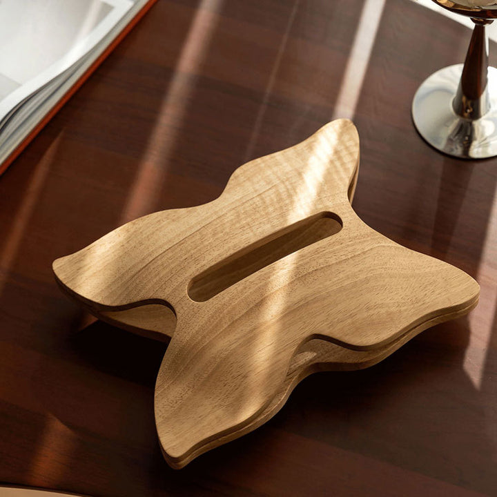 Artistic Wooden Tissue Box Holder