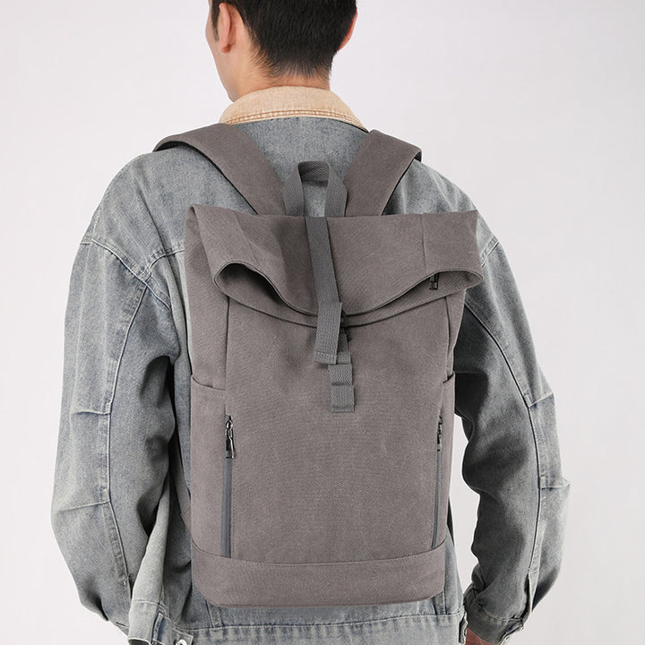 Roll-Top Outdoor Backpack