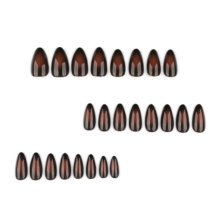 Artistic Stiletto Nails with Glossy Finish Kalsten