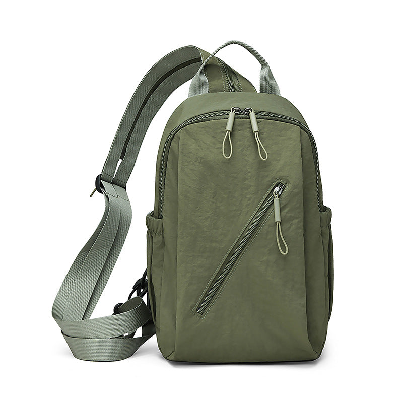 Compact Multi-Pocket Sling Backpack