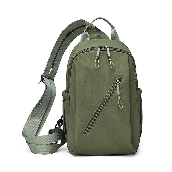 Compact Multi-Pocket Sling Backpack