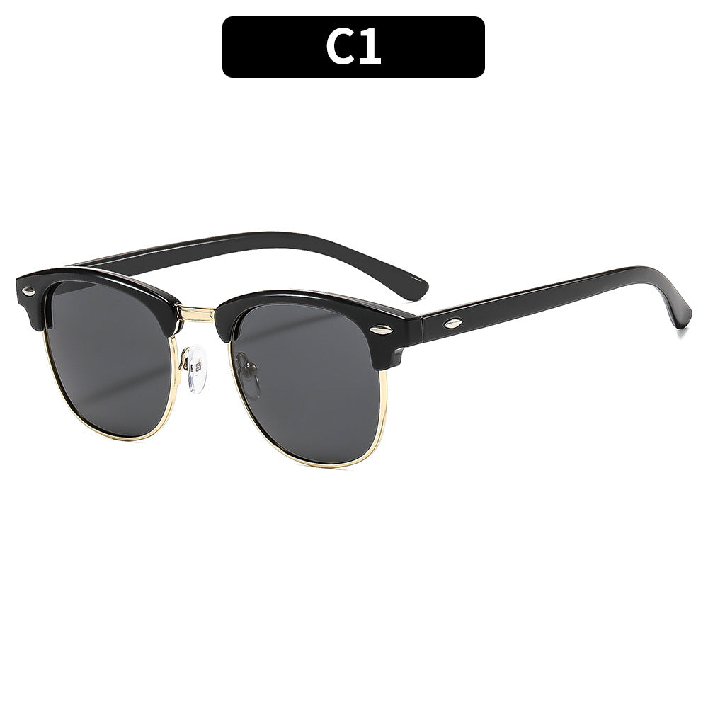 Retro-Inspired Stylish Round Sunglasses