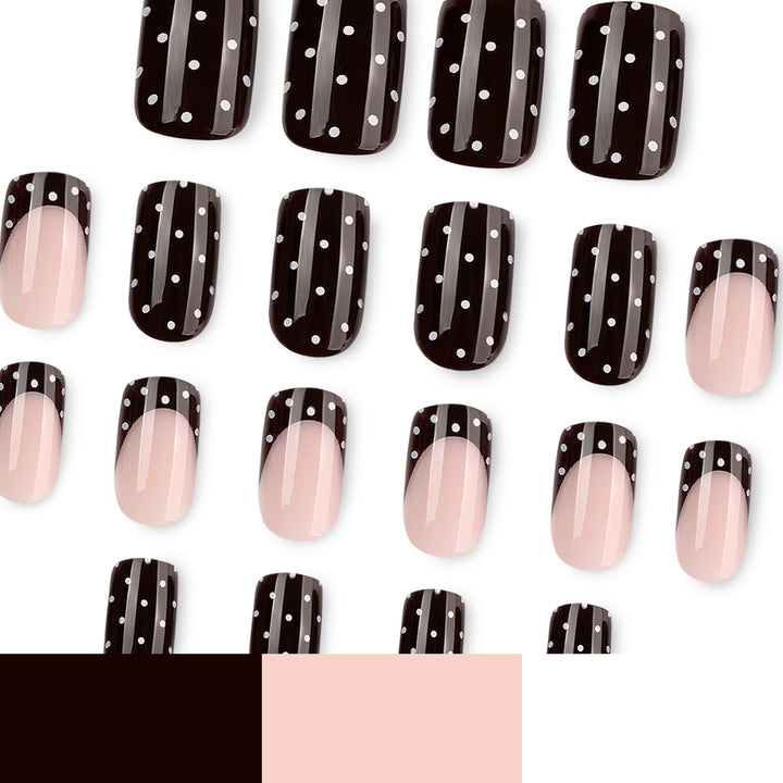 Artful Nail Art with Trendy Dot Design Kalsten