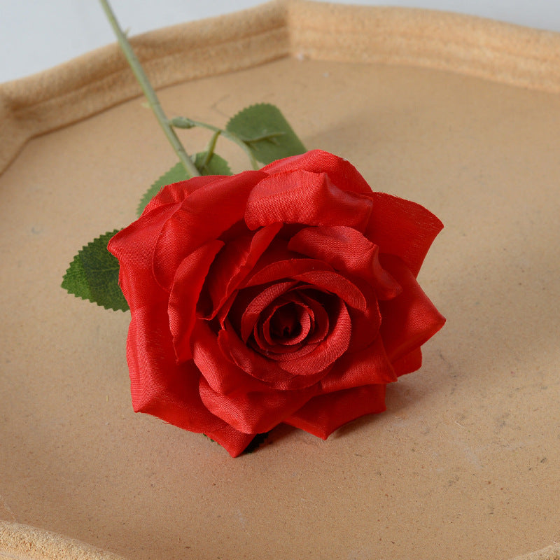 Elegant Silk Rose Hair Accessory