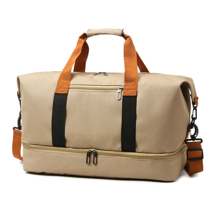 Sporty travel bag with adjustable shoulder strap and organizer compartments Kalsten