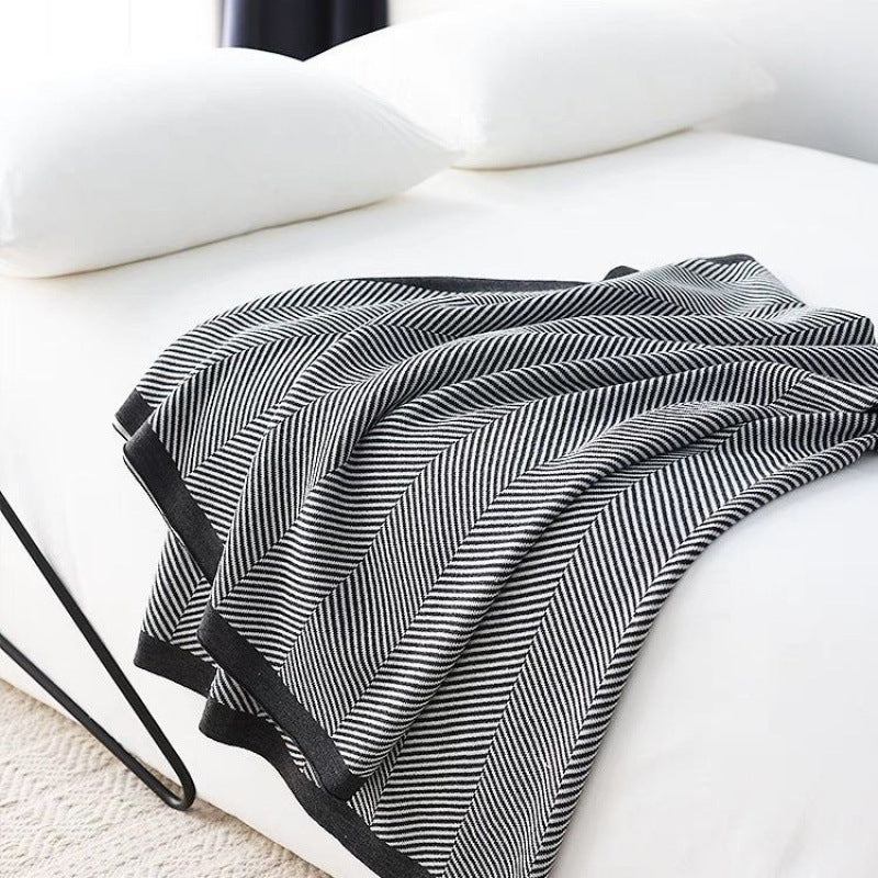 Cozy Knit Throw Blanket Kalsten