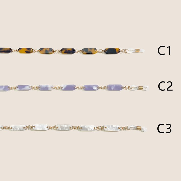 Chic Tortoiseshell Eyewear Chain Kalsten