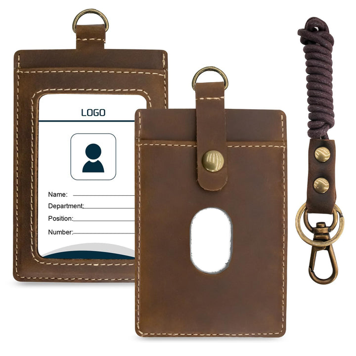 RFID-Blocking Leather ID Card Holder Kalsten