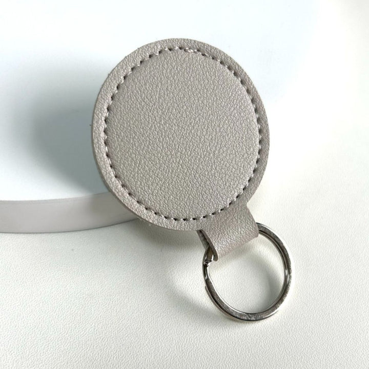 Round Leather Keyring Kalsten