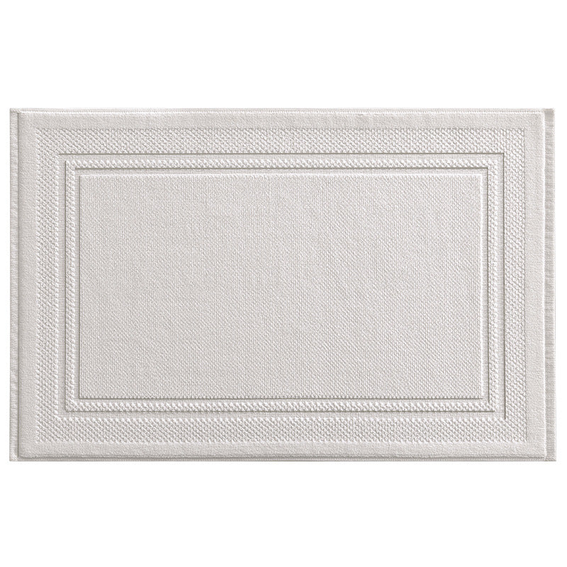 Plush Textured Bathroom Mat Kalsten