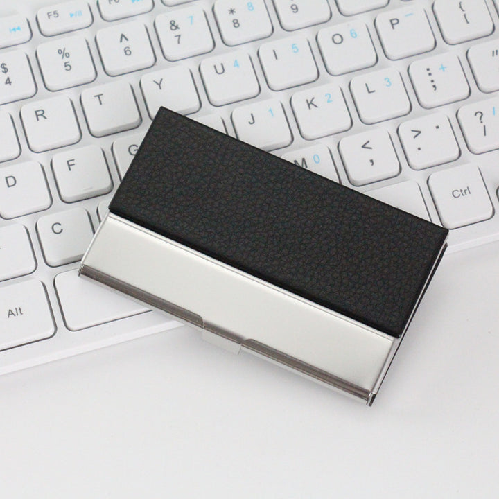 Premium Textured Business Card Case