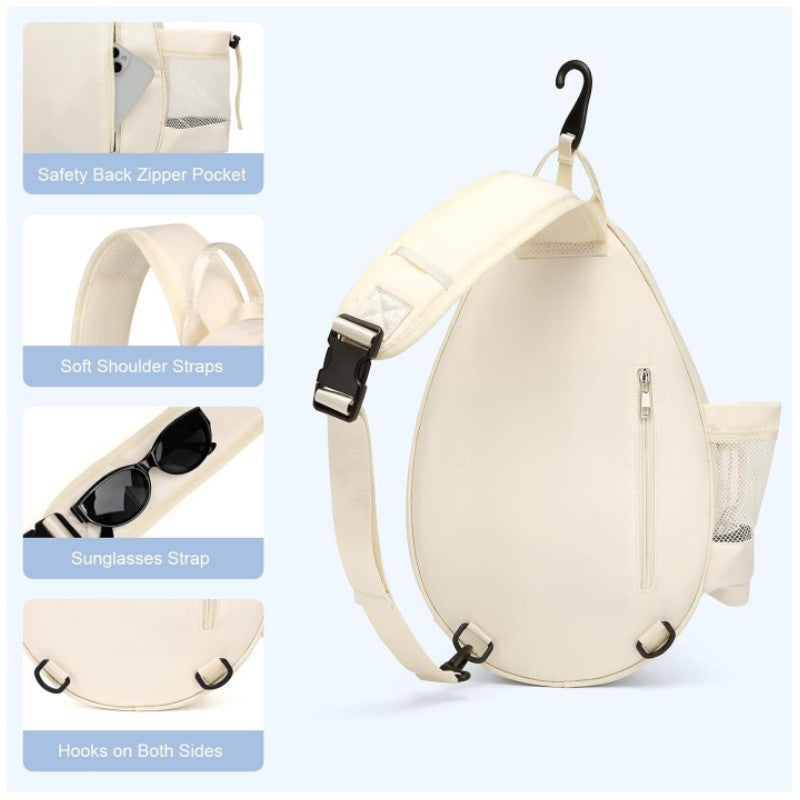 Sporty tennis backpack bag with innovative folding design Kalsten