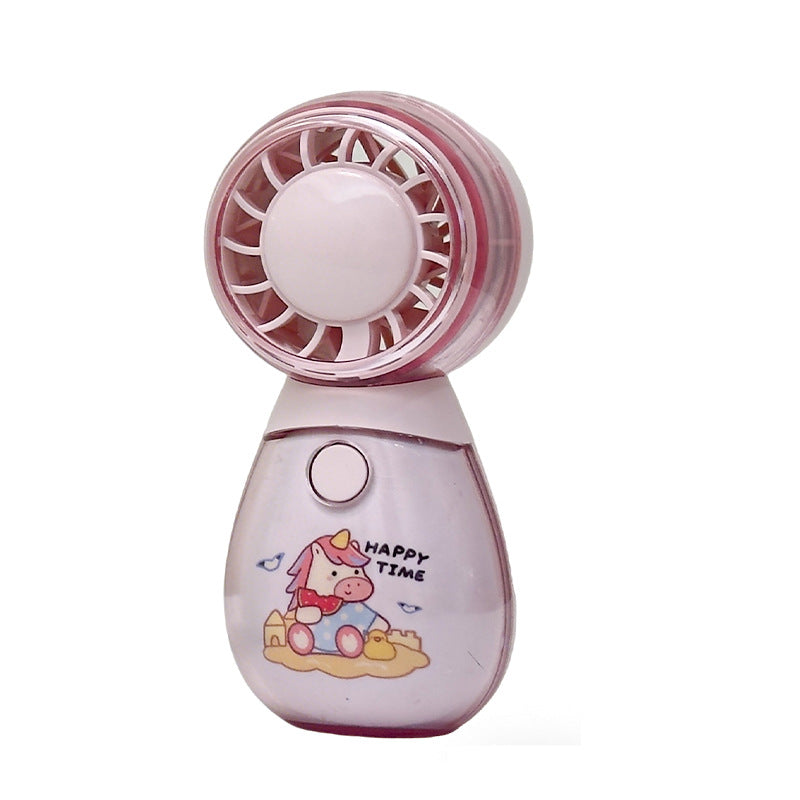Women's Portable Mini Fan with Cute Cat Design Kalsten