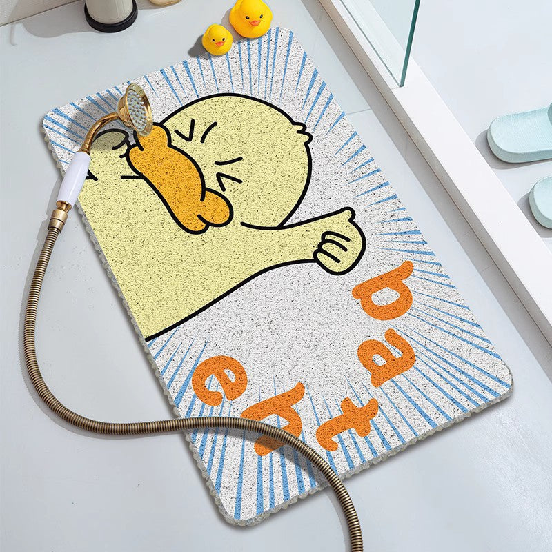 Slip-Resistant Geometric Bath Mat Kalsten