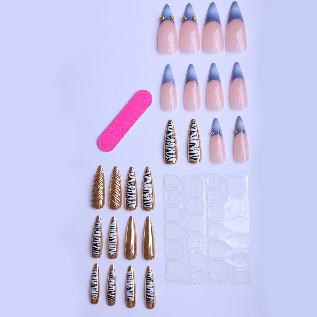 Creative Nail Art in Leopard Design Kalsten