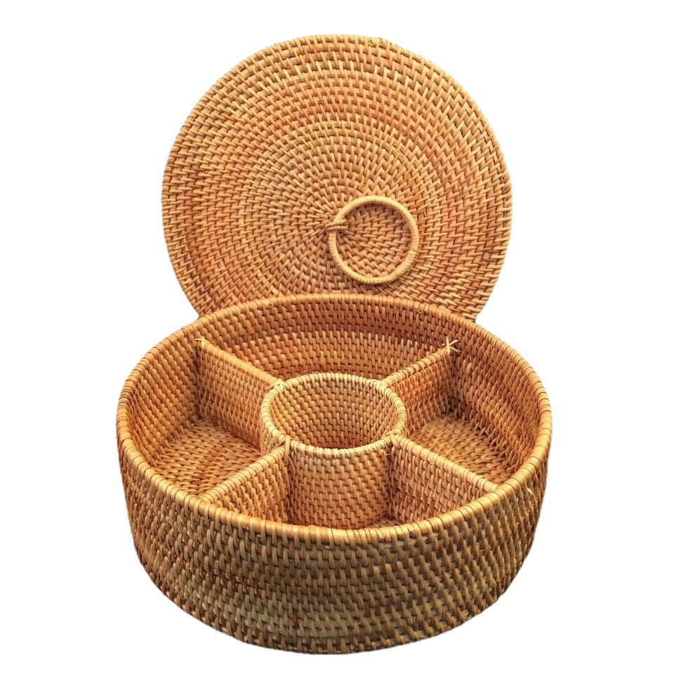 Handmade storage bowl with compartments Kalsten