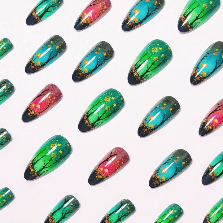 Nature-Inspired Nail Art Set Kalsten