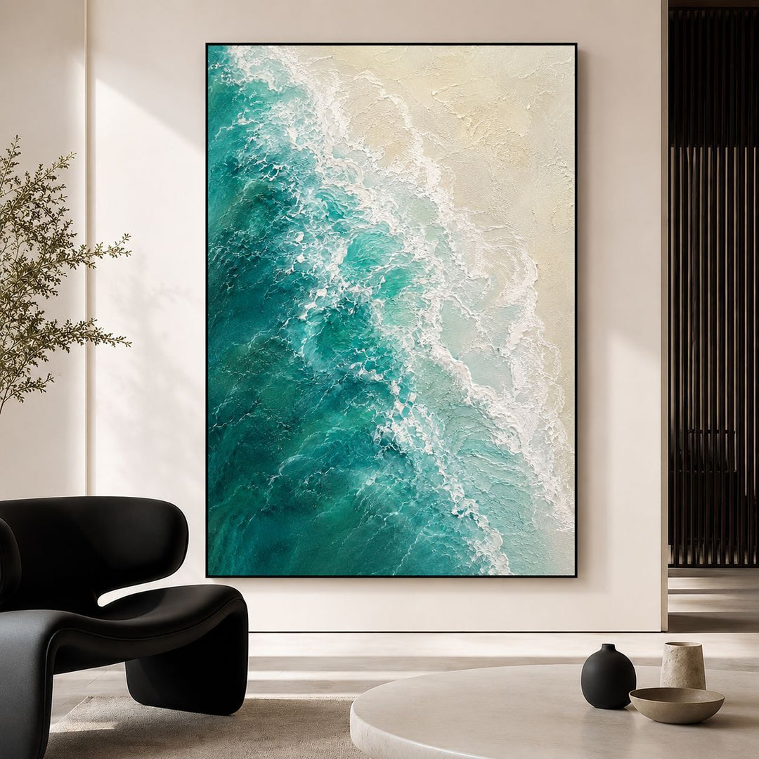 Abstract Seascape Canvas Artwork