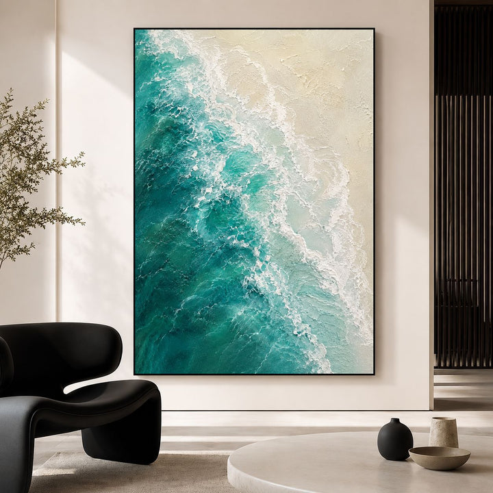 Abstract Seascape Canvas Artwork