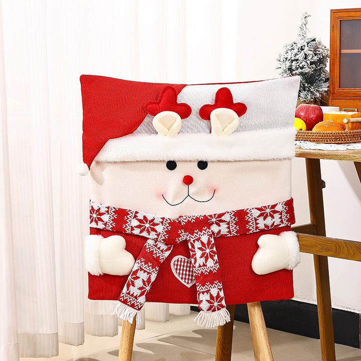 Festive Christmas Chair Cover Kalsten