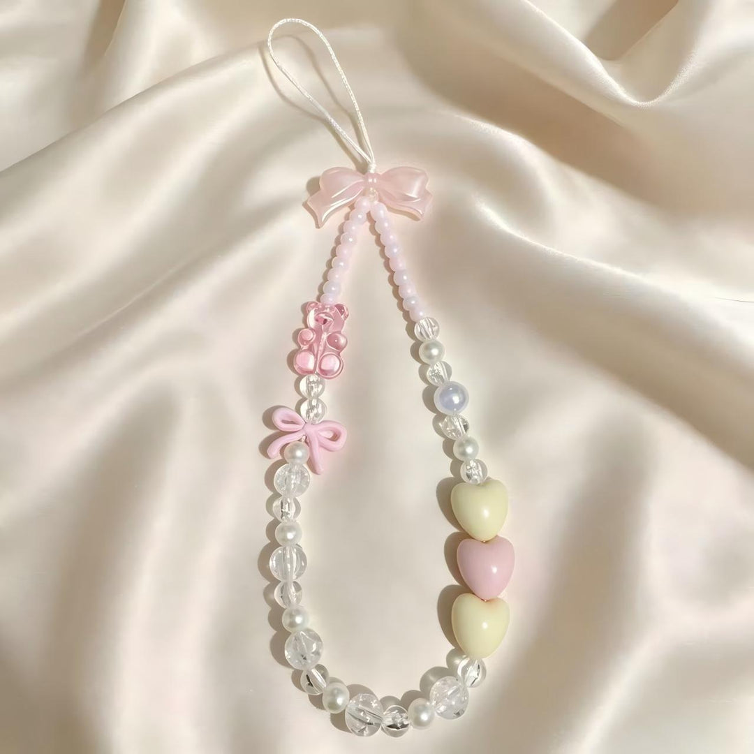 Beaded Charm Phone Strap Kalsten