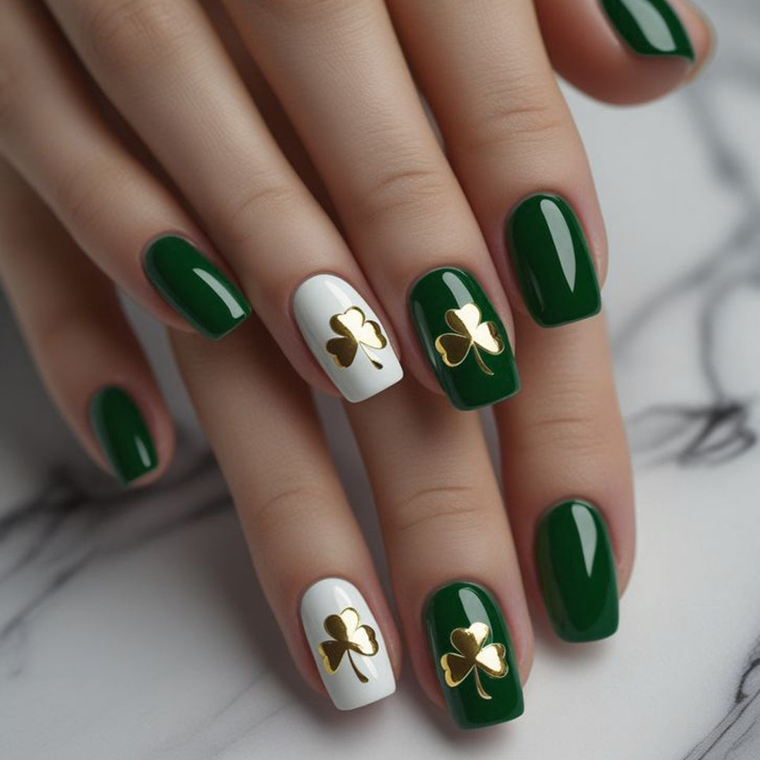 Decorative Shamrock Nail Art Set Kalsten