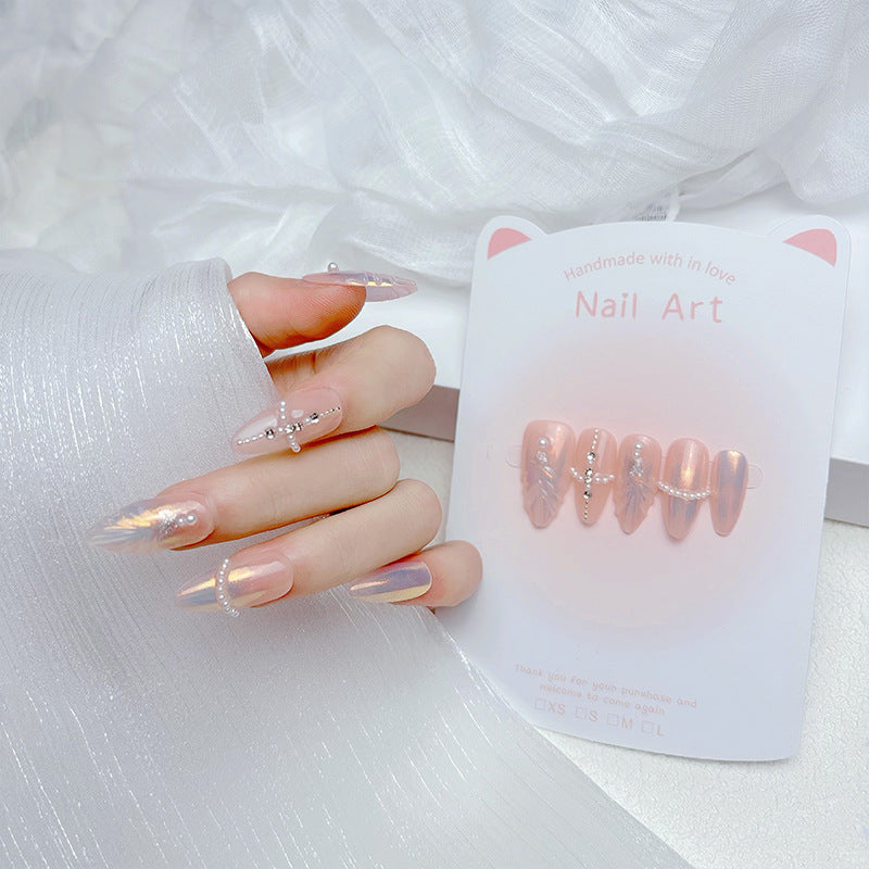 Premium French Tip Press-On Nails Kalsten