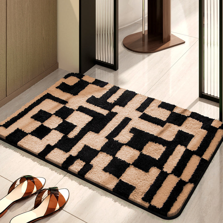 Geometric Pattern Indoor Door Mat Kalsten