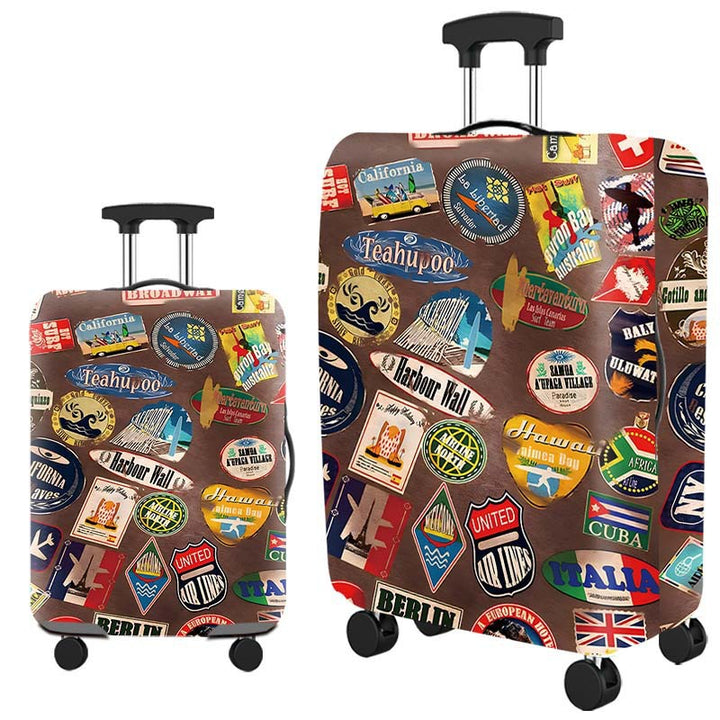 Artistic Travel Hard Shell Suitcase Kalsten